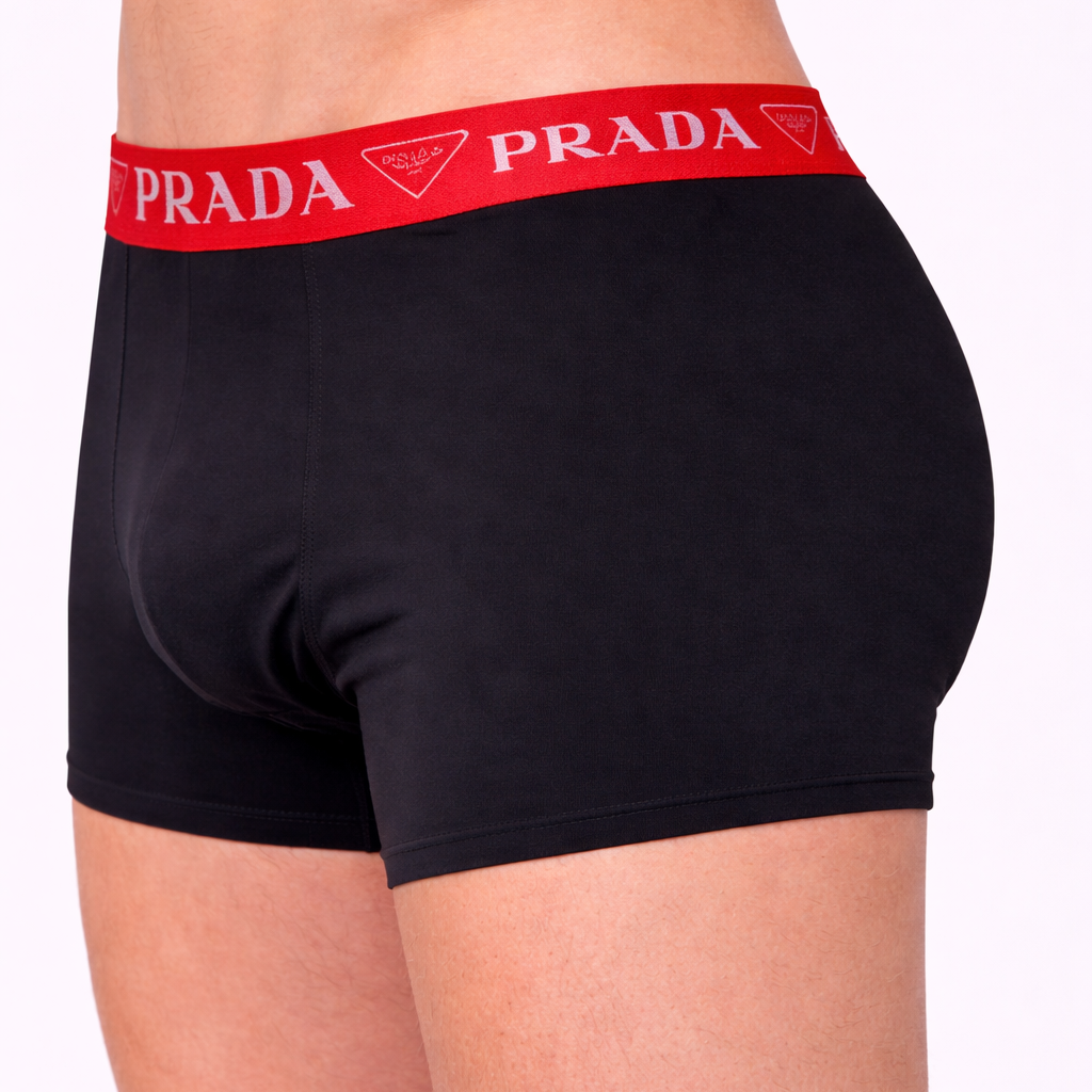 Prada Erkek Boxer – 3'lü Premium Seri