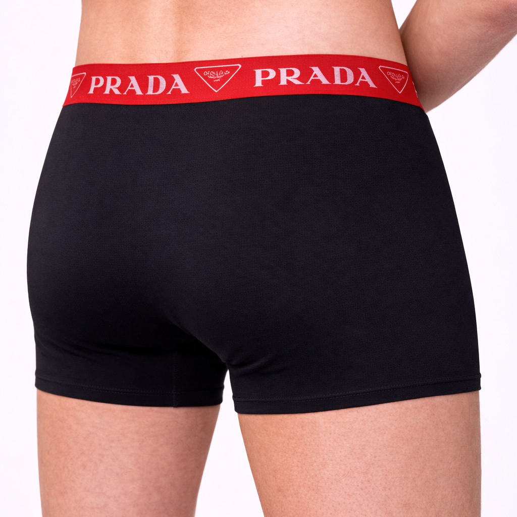 Prada Erkek Boxer – 3'lü Premium Seri