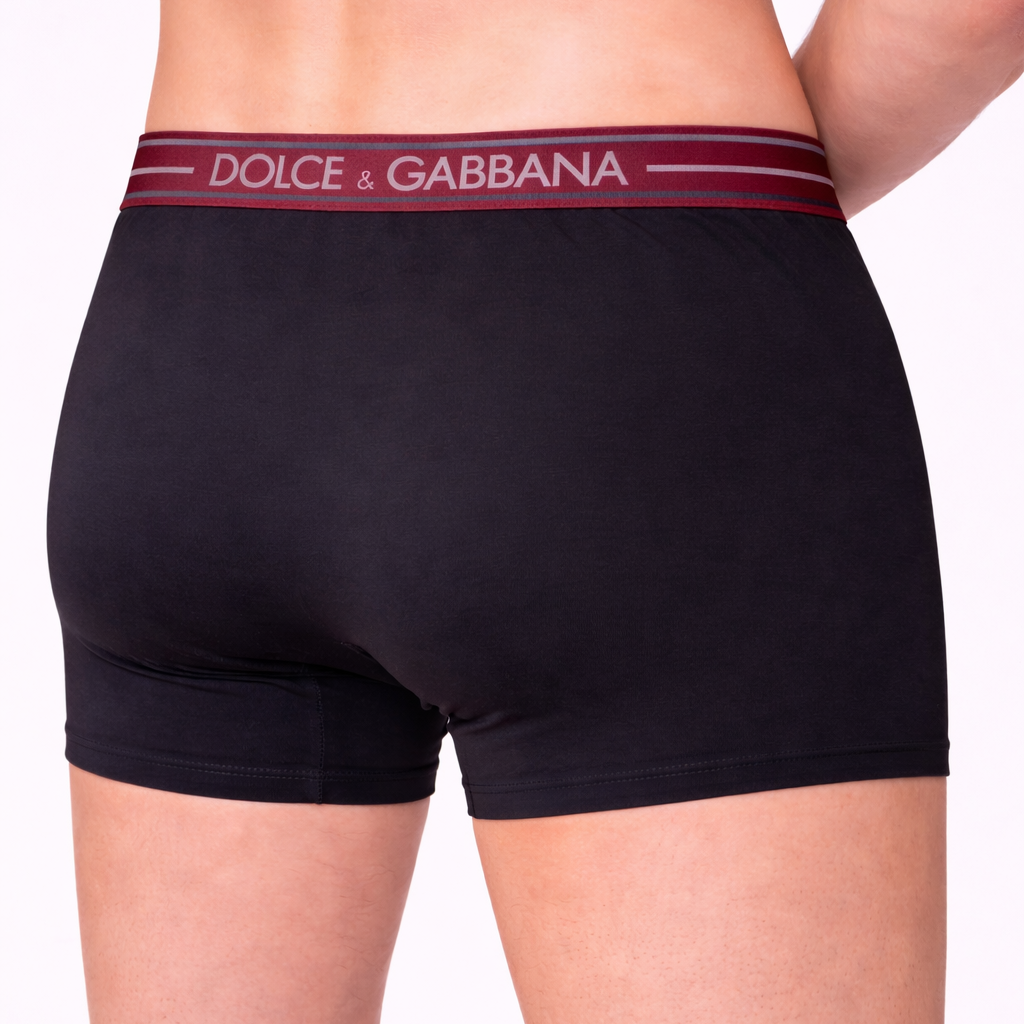 Dolve & Gabbana Erkek Boxer – 3'lü Premium Seri