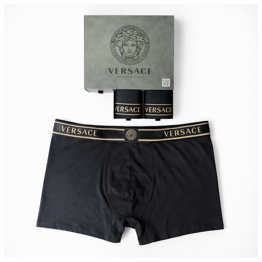 Versace Erkek Boxer – 3'lü Premium Seri