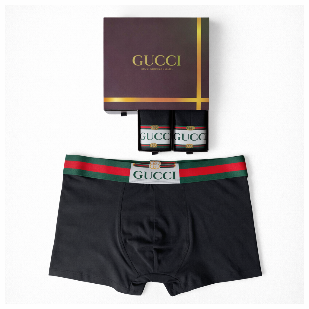 Gucci Erkek Boxer – 3'lü Premium Seri