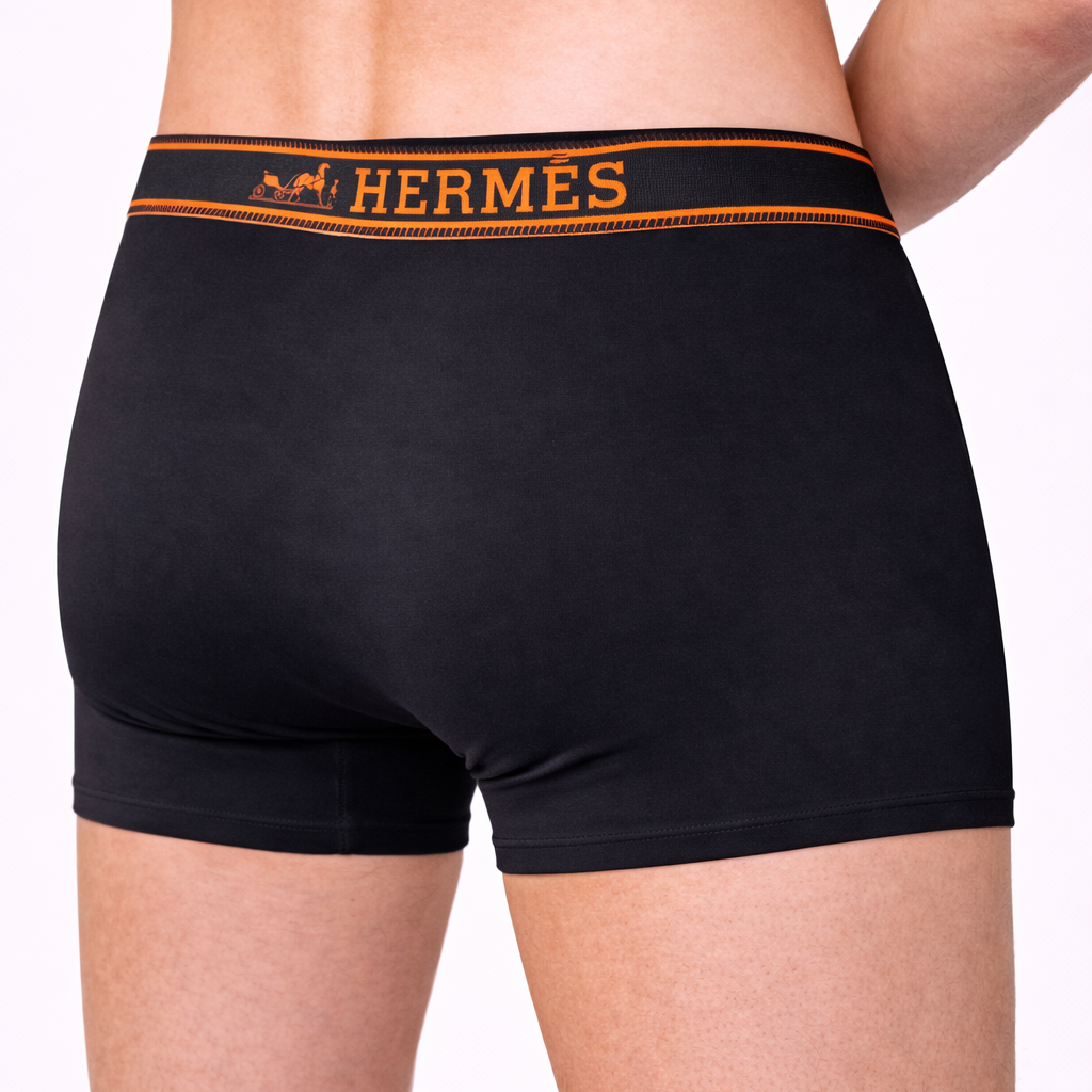 Hermes Erkek Boxer – 3'lü Premium Seri