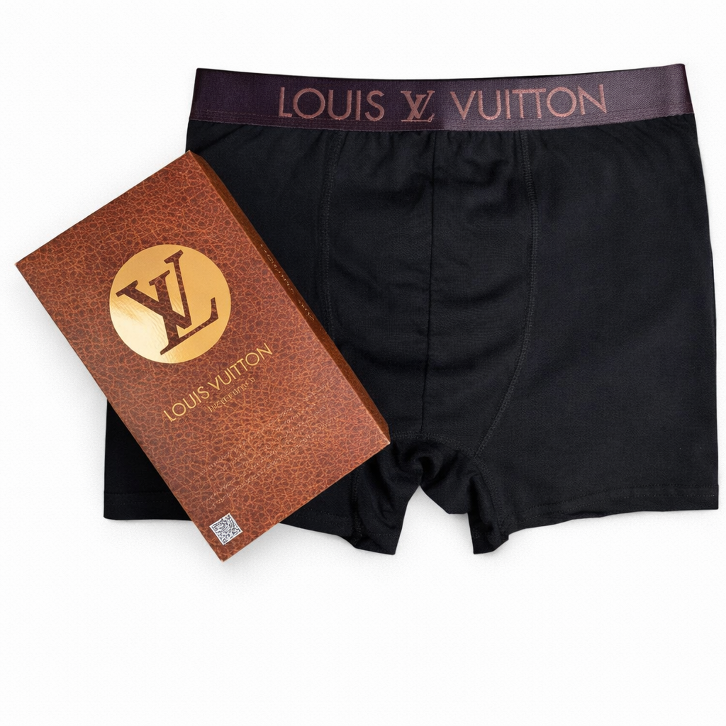 Louis Vuitton Erkek Boxer – 3'lü Deluxe Seri