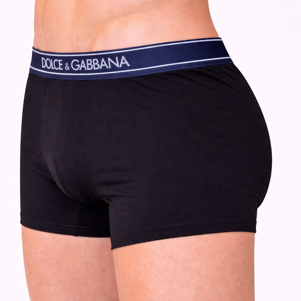 Dolce & Gabbana Erkek Boxer – 3'lü Deluxe Seri