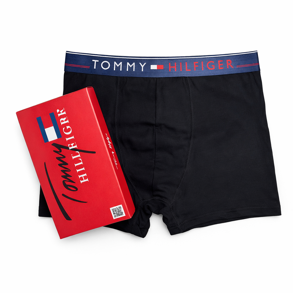 Tommy Hilfiger Erkek Boxer – 3'lü Deluxe Seri