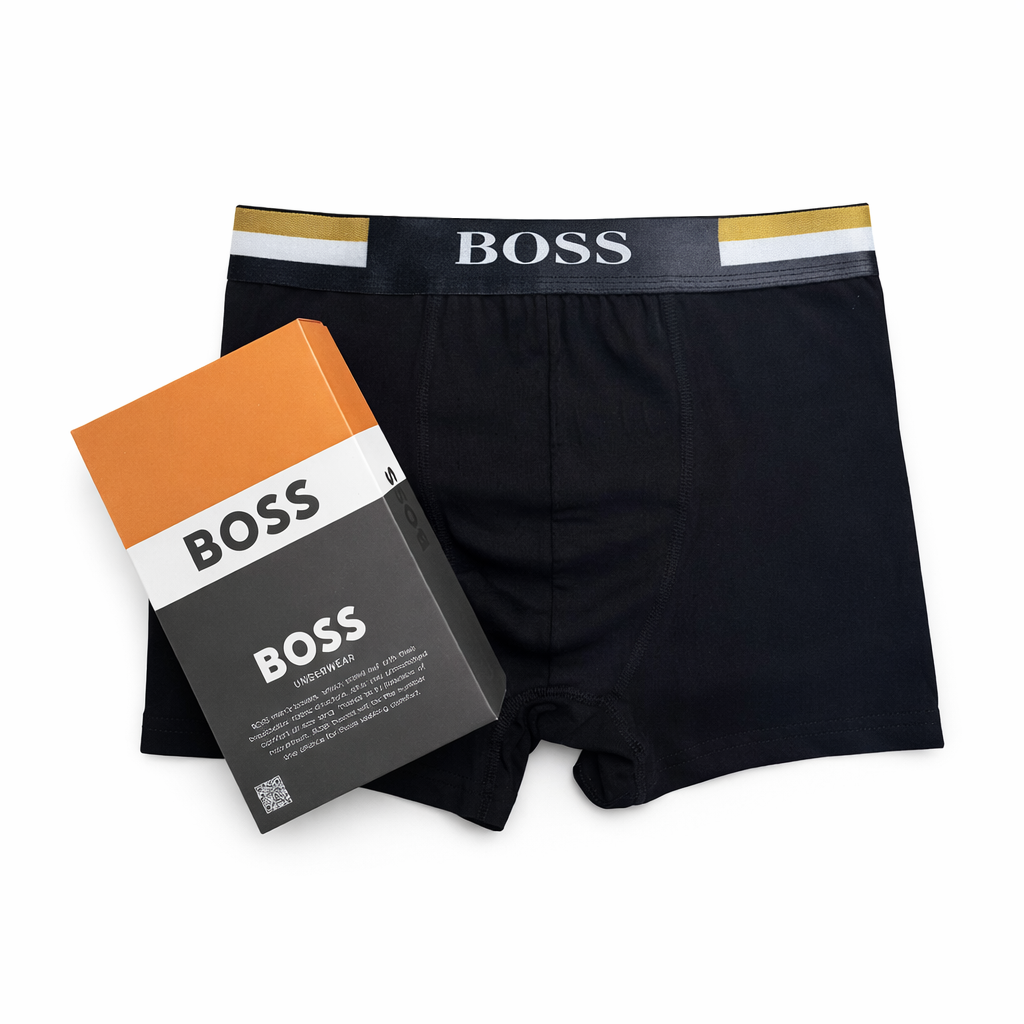 BOSS Erkek Boxer – 3'lü Deluxe Seri