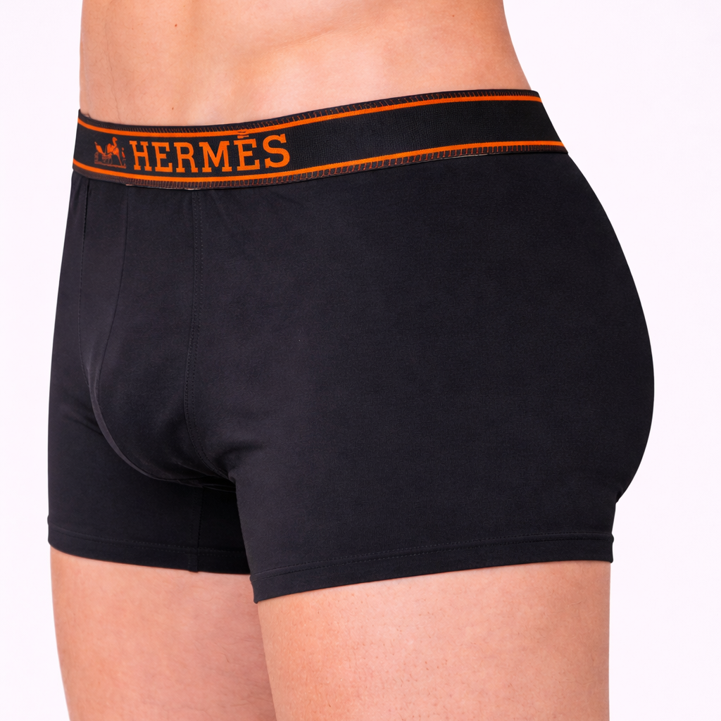 Hermes Erkek Boxer – 3'lü Premium Seri