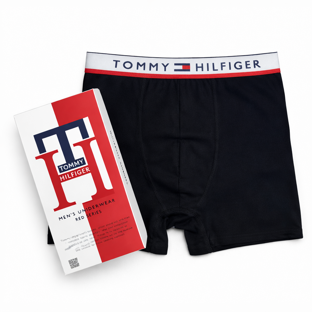 Tommy Hilfiger Erkek Boxer – 3'lü Deluxe Seri