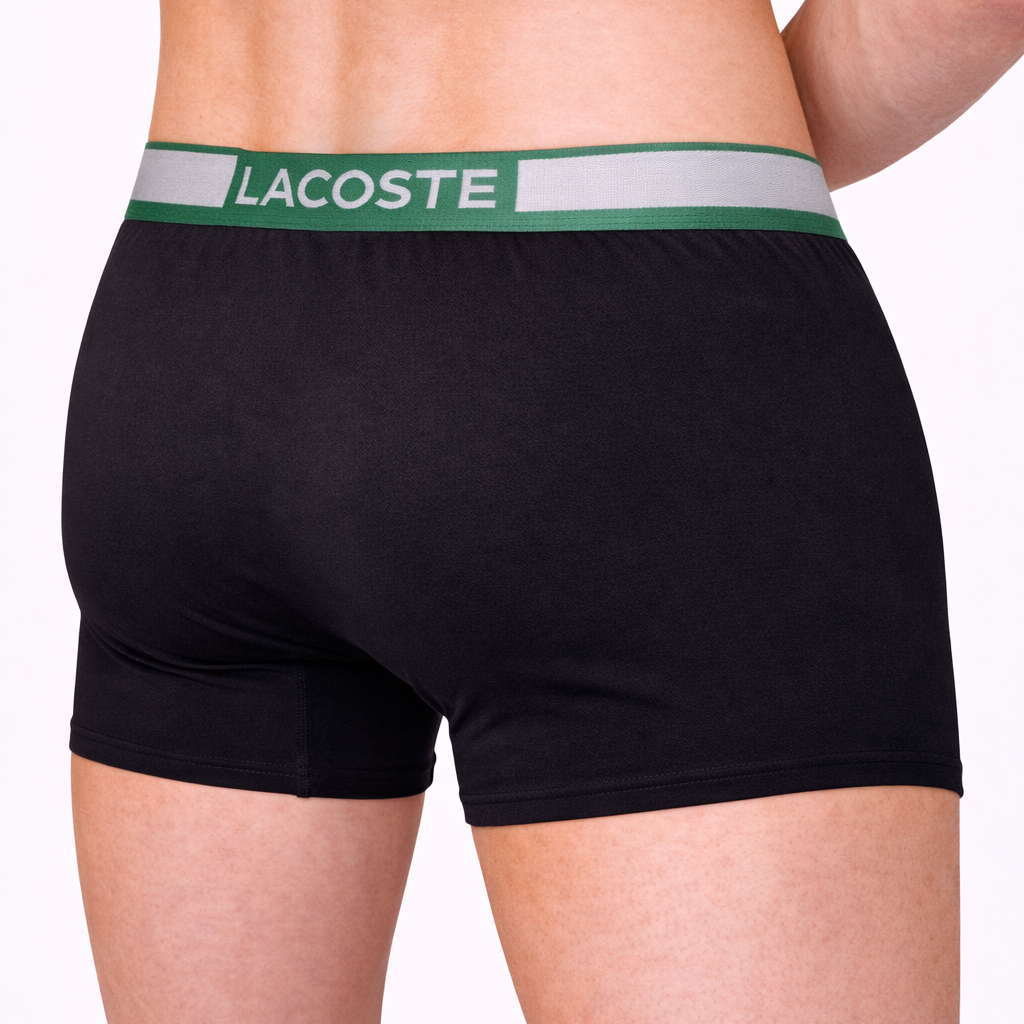 Lacoste Erkek Boxer – 3'lü Deluxe Seri