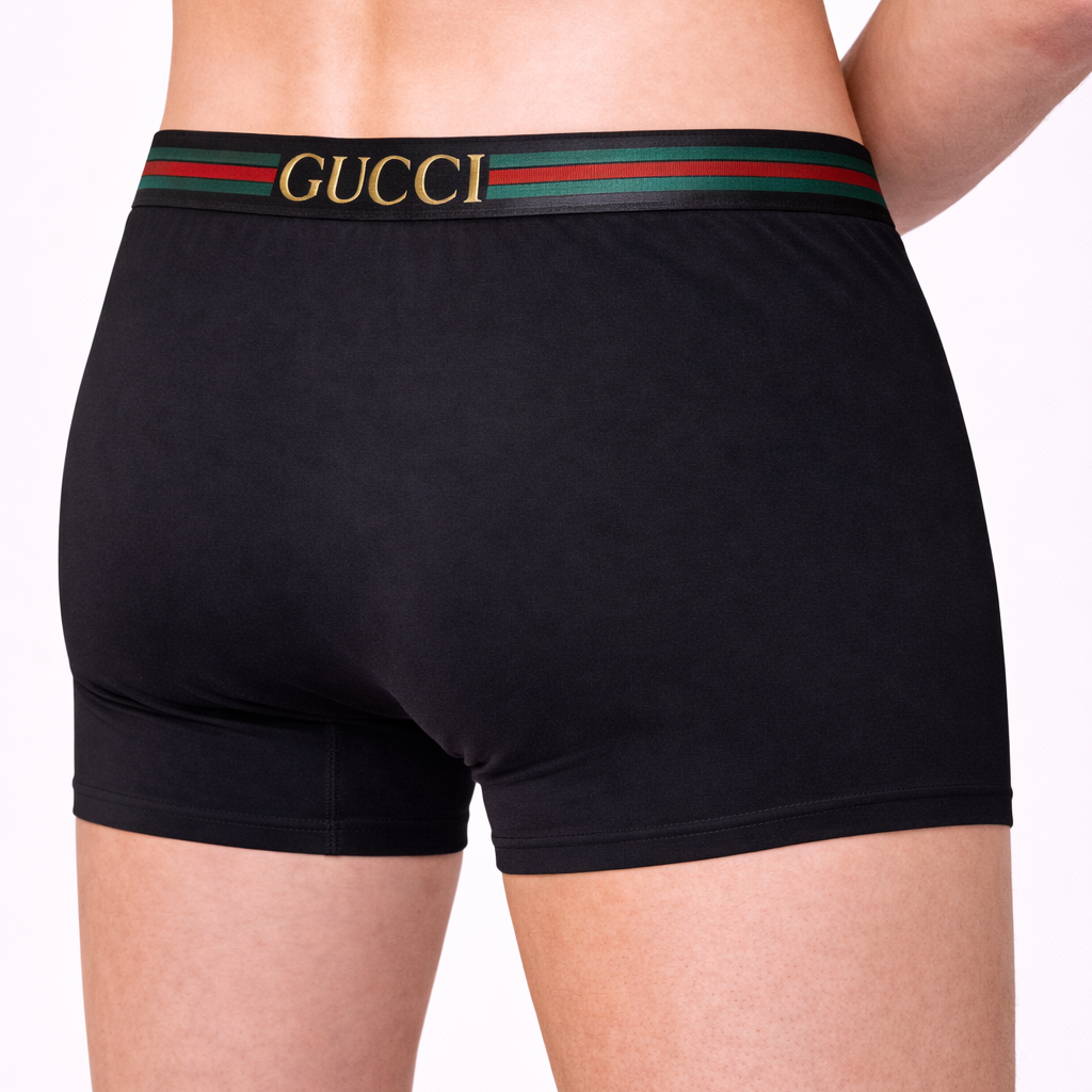 Gucci Erkek Boxer – 3'lü Deluxe Seri