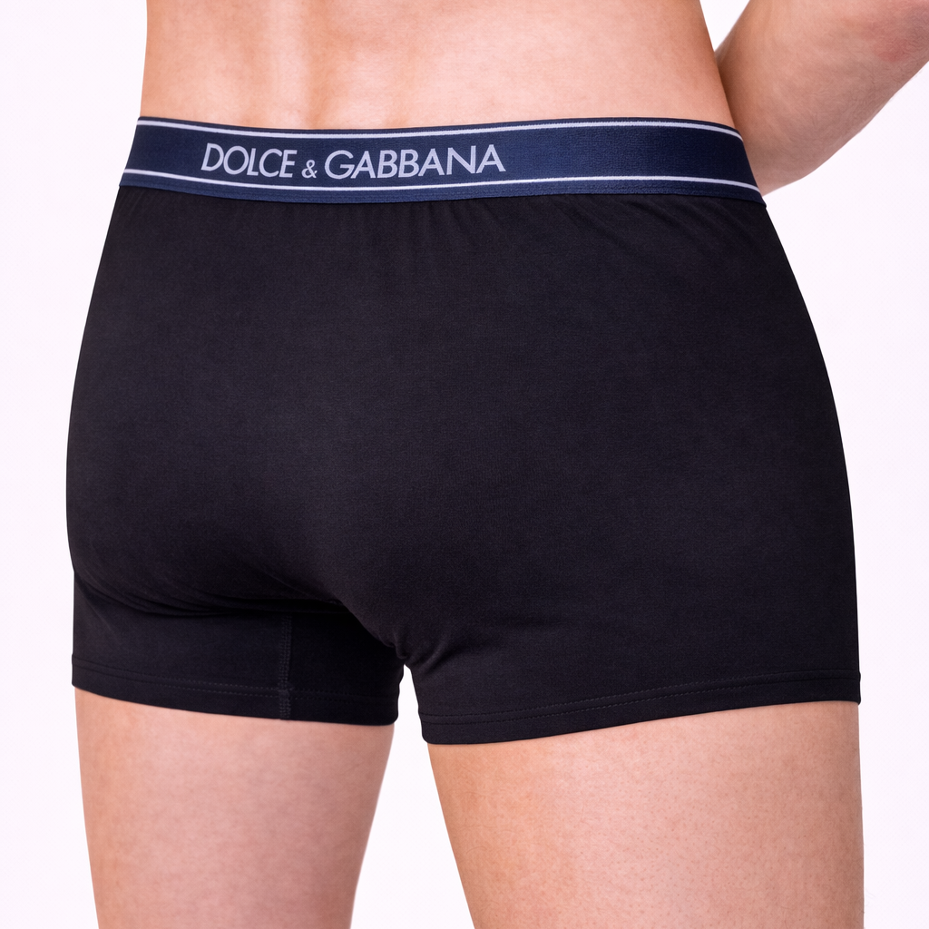 Dolce & Gabbana Erkek Boxer – 3'lü Deluxe Seri
