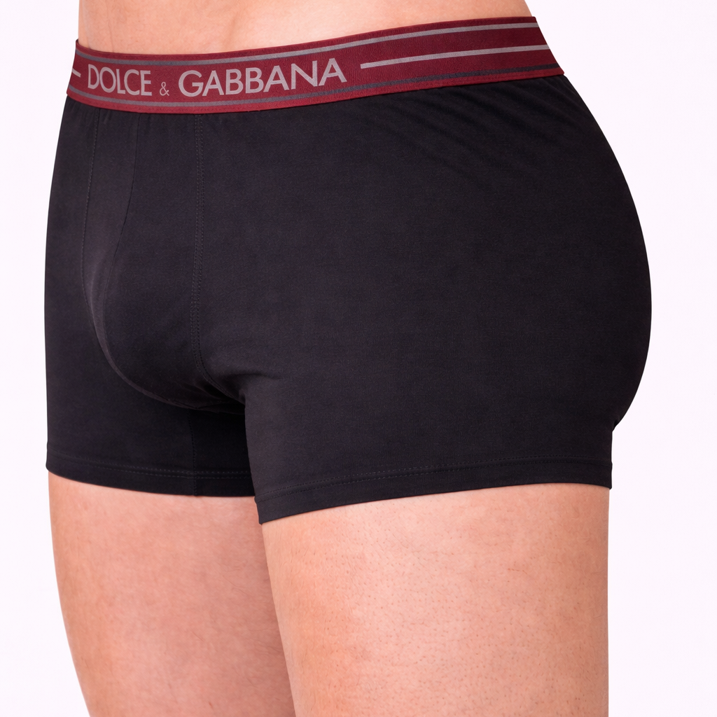 Dolve & Gabbana Erkek Boxer – 3'lü Premium Seri